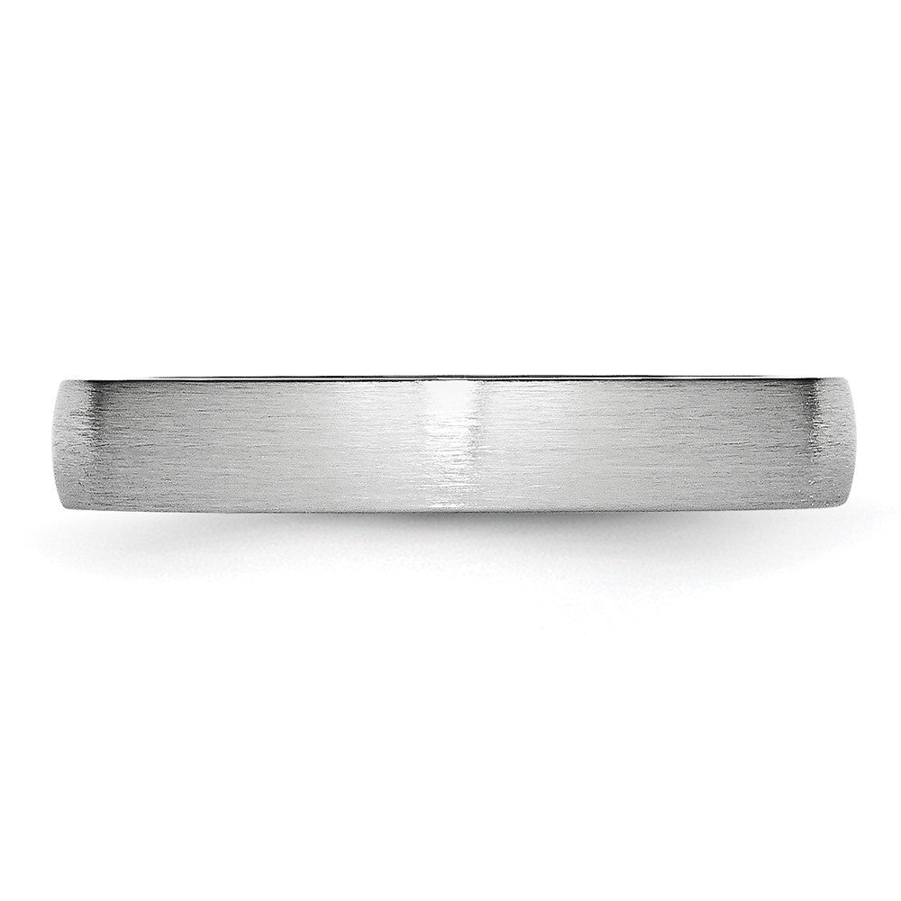 High-Quality Cobalt Satin Finish 4mm Half-Round Chisel Band - Stylish Value