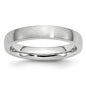 Buy Exclusive 4mm Cobalt Satin Finish Half-Round Chisel Band - Affordable Luxury-10