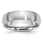 Exclusive Cobalt Satin Finish 6mm Half-Round Chisel Band - Stylish Value Ring-4