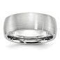 High-Quality Cobalt Satin Finish 8mm Half-Round Chisel Band | Stylish Value-10