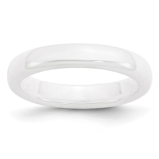 Buy Stylish 4mm Polished White Ceramic Band - Exclusive Chisel Design