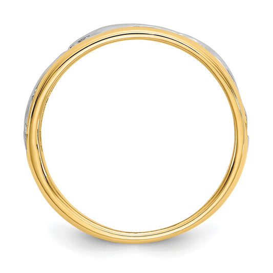 Shop Exclusive 14K Gold Dolphin Ring with Rhodium Finish - Stylish & Affordable!