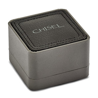High-quality Polished Stainless Steel Cufflinks with Blue Carbon Fiber Inlay - Stylish Value