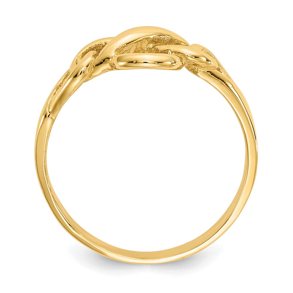 Shop Stylish 14K Gold Freeform Knot Ring - Affordable Luxury Jewelry Piece