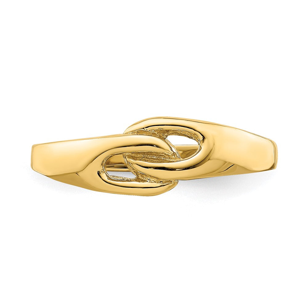Shop Stylish 14K Gold Freeform Knot Ring - Luxury Design, Perfect Fit