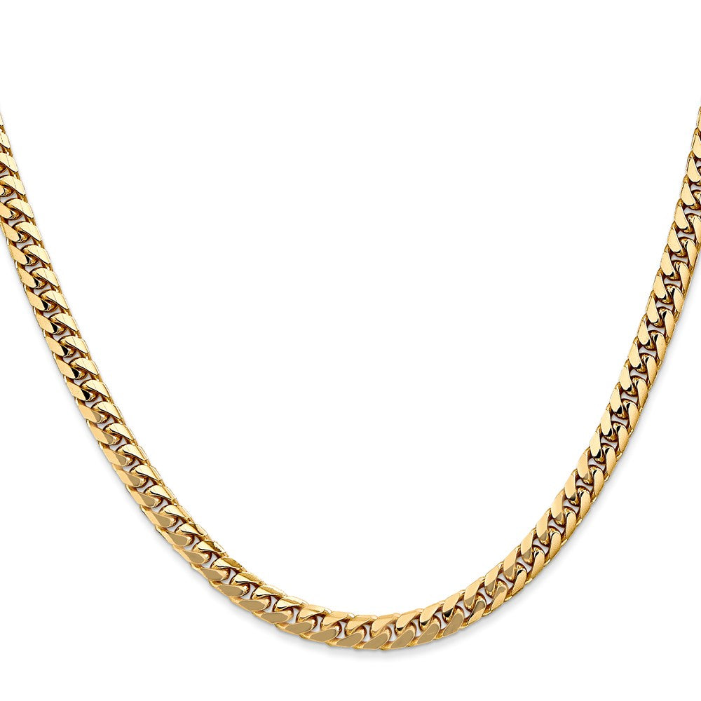 High-Quality 14K Gold 26" Miami Cuban Link Chain - Stylish 4.3mm Design