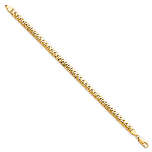 Exclusive 14K Gold Miami Cuban Link Bracelet - 8 Inch, 5mm, Stylish Design
