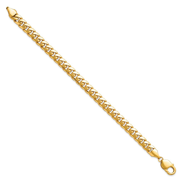 14K Solid Miami Cuban Link Chain - 8mm Width
