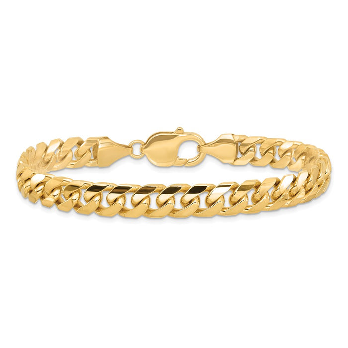 Shop Stylish 14K Solid Miami Cuban Link Chain - 8mm Width, Luxury Value!-4