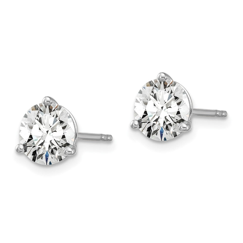 Buy Exclusive 14K White Gold 3 Carat Lab-Grown Diamond Stud Earrings - Stylish Design!