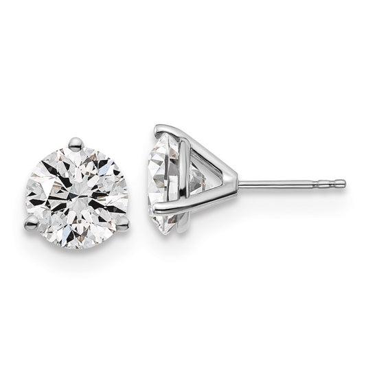 Buy High-Quality 14K White Gold 5 ct Lab-Grown Diamond Stud Earrings