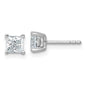 Shop Exclusive 14K White Gold 1 ct Lab-Grown Diamond Stud Earrings - Stylish Value!-2