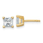 Exclusive 14K Gold 1.5 ctw Lab-Grown Diamond Stud Earrings - Stylish & Durable-1