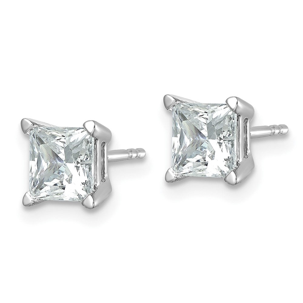 Buy Exclusive 14K White Gold Heavyweight 2 Carat Lab-Grown Diamond Studs