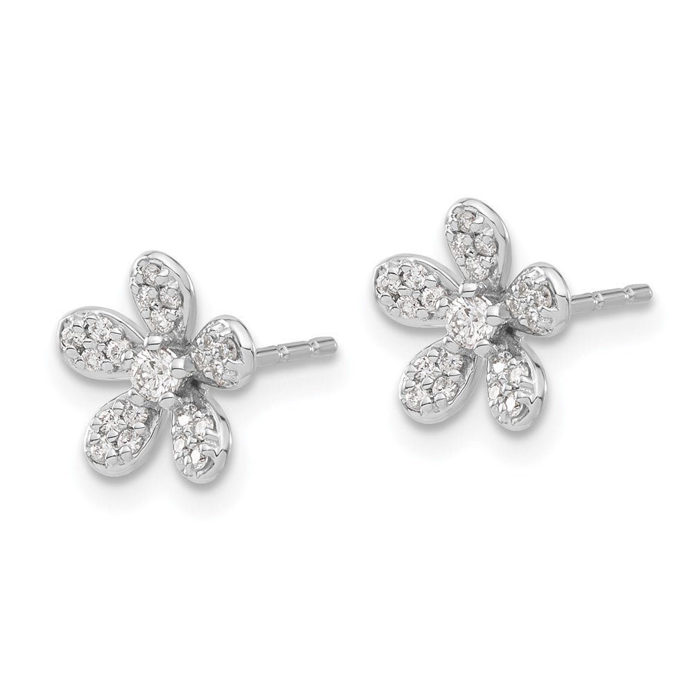Shop Stylish 14K White Gold Diamond Stud Earrings - Luxury at a Great Price