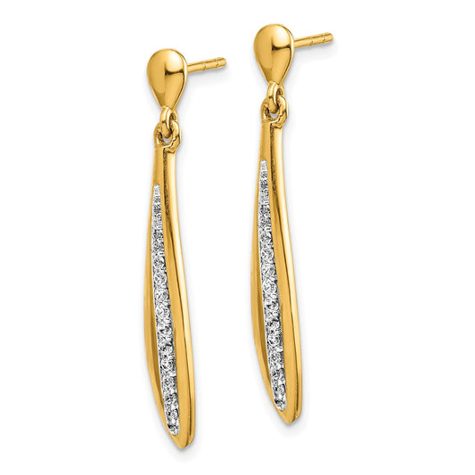 Buy Stylish 14K Gold Diamond Stud Earrings | 0.85mm, Luxury Value