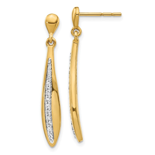 Buy Stylish 14K Gold Diamond Stud Earrings | 0.85mm, Luxury Value