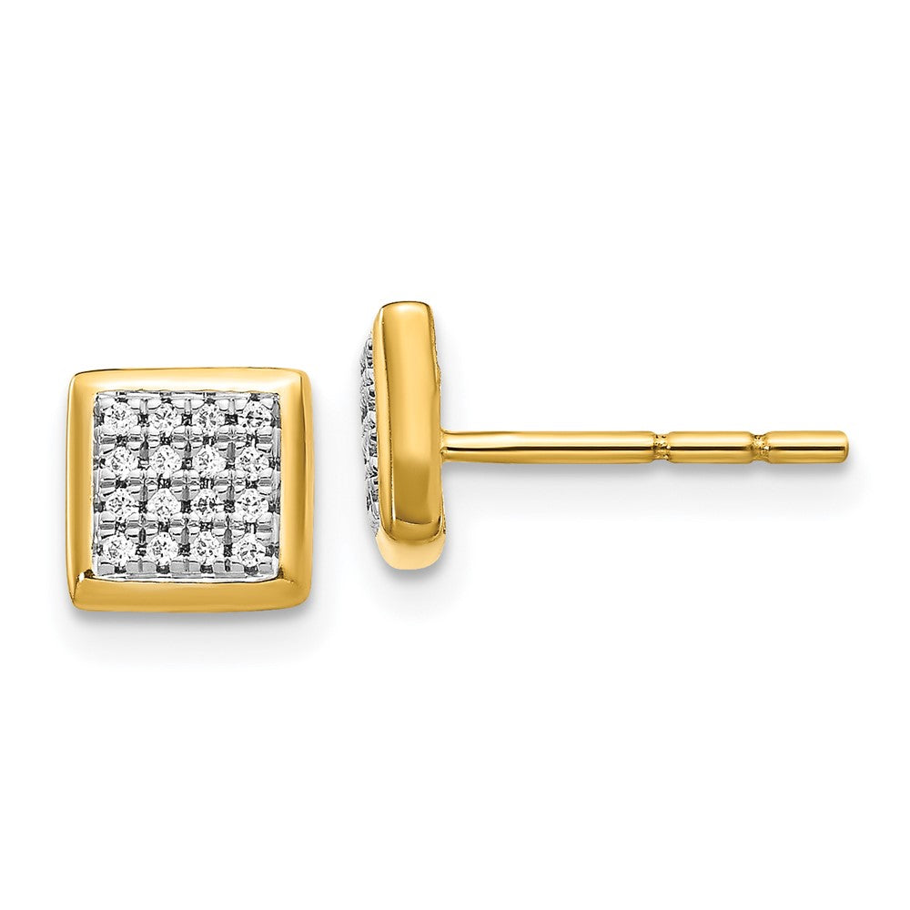 Order Stylish 14K Gold Diamond Stud Earrings - Luxury, Affordable Elegance