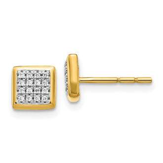 Order Stylish 14K Gold Diamond Stud Earrings - Luxury, Affordable Elegance