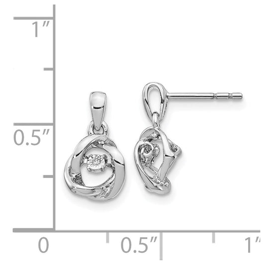 Exclusive 14K White Gold Diamond Earrings - Stylish & Affordable Luxury Design