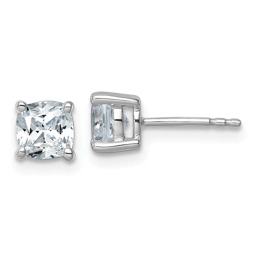 Shop 14K White Gold 1.5 ct Lab-Grown Diamond Stud Earrings, Stylish & Luxury