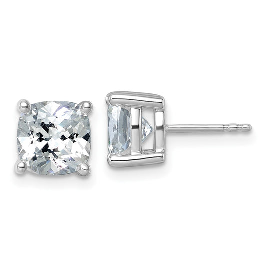 Shop Exclusive 5 Carat Lab-Grown Diamond Stud Earrings in 14K White Gold