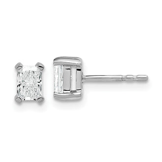 Shop Exclusive 14K White Gold 3/4 ct Lab Grown Diamond Stud Earrings - Stylish Design