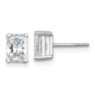 Shop Exclusive 14K White Gold 1.5 ct Lab-Grown Diamond Stud Earrings - Stylish & Value