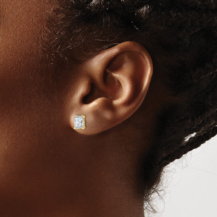 Buy Exclusive 1.5 ct Lab-Grown Diamond Stud Earrings in 14K Gold - Luxury Style-3