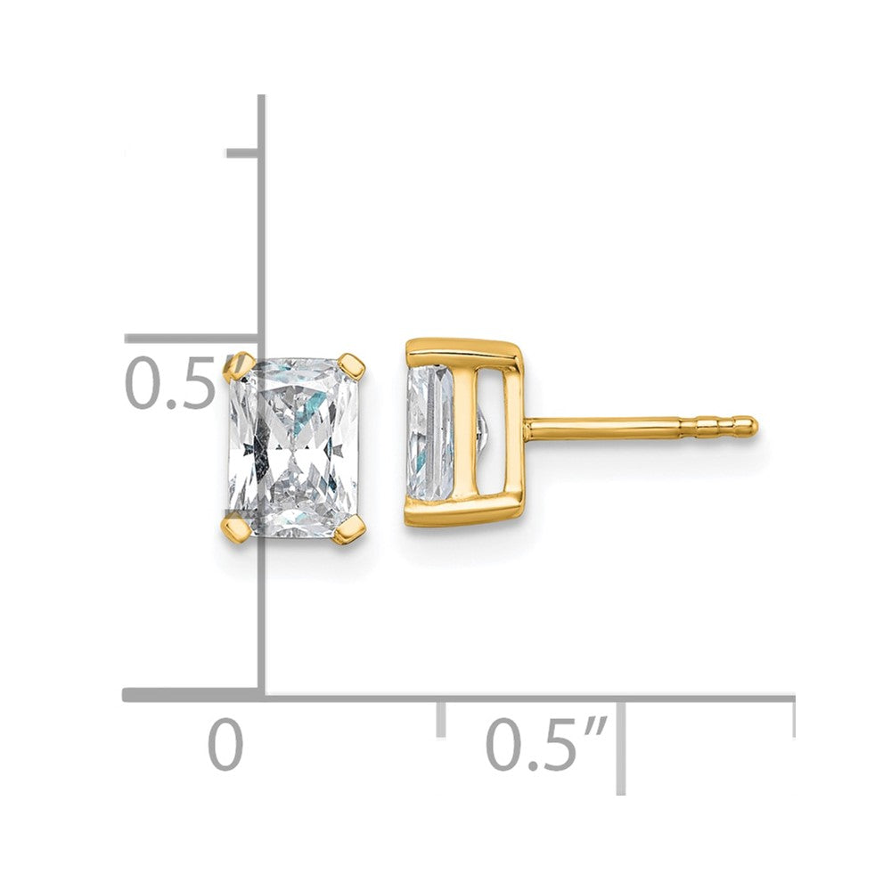 Buy Exclusive 1.5 ct Lab-Grown Diamond Stud Earrings in 14K Gold - Luxury Style