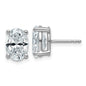 Shop Stylish 14K White Gold 4 Carat Total Weight Lab-Grown Diamond Earrings-3