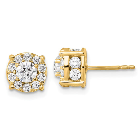 Buy Exclusive 14K Gold 1.5 Carat Lab-Grown Diamond Earrings - Stylish Quality