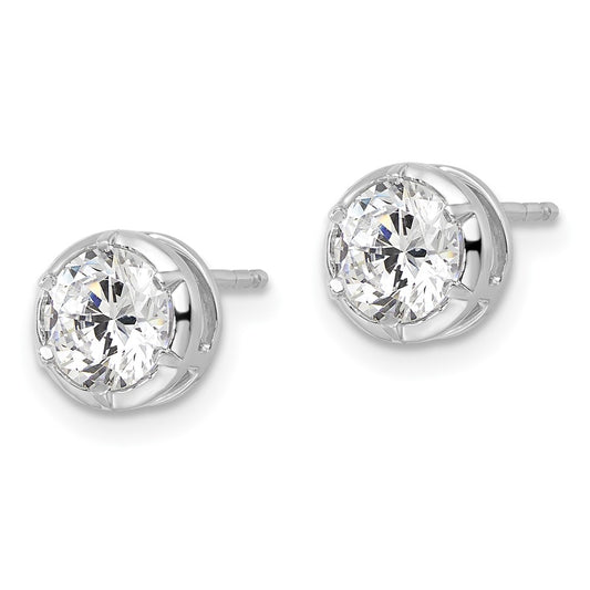 Shop Exclusive 14K White Gold 1.5 Carat Lab-Grown Diamond Earrings at Value Price