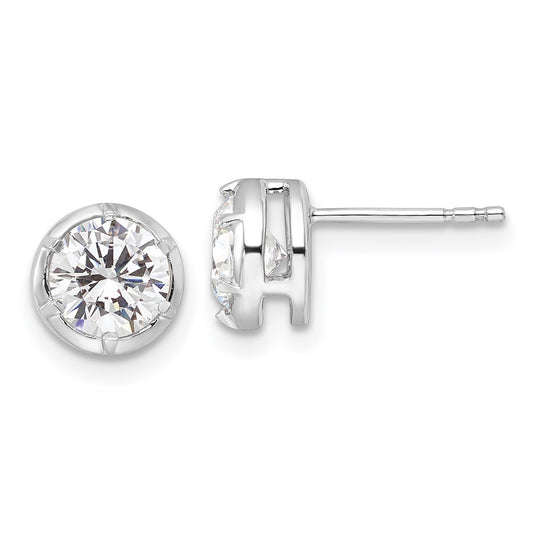 Shop Exclusive 14K White Gold 1.5 Carat Lab-Grown Diamond Earrings at Value Price
