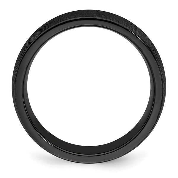 Edward Mirell 6mm Black Titanium Band