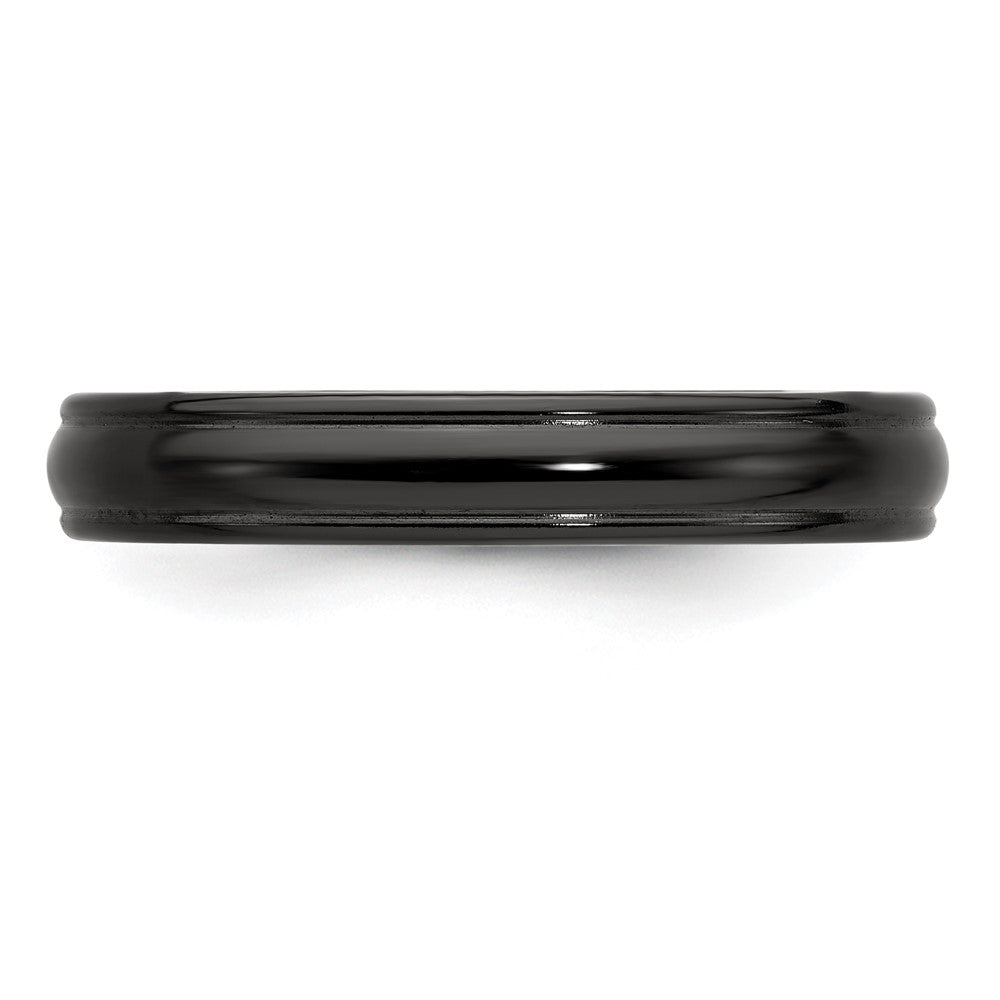 High-Quality Edward Mirell 4mm Black Titanium Band - Stylish & Affordable!