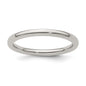 Exclusive Edward Mirell 2mm Polished Titanium Band - Stylish Size 8-10