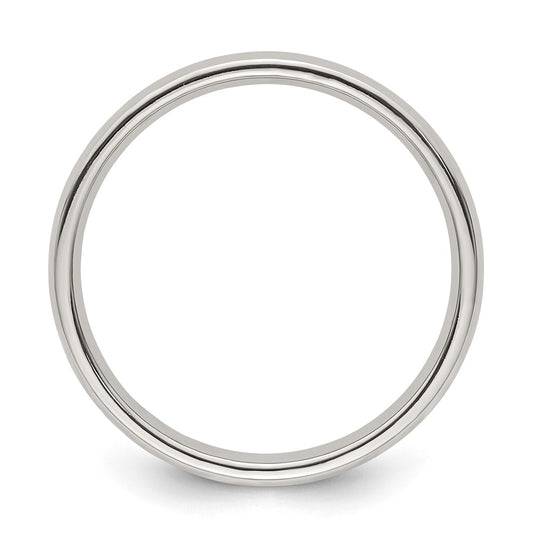 Exclusive Edward Mirell 3mm Polished Titanium Band - Size 11.5, Affordable Luxury