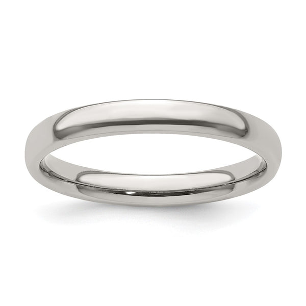 Edward Mirell 3mm Polished Titanium Band Price
