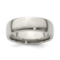High-Quality Edward Mirell 7mm Titanium Half Round Band - Size 12.5, Stylish-3