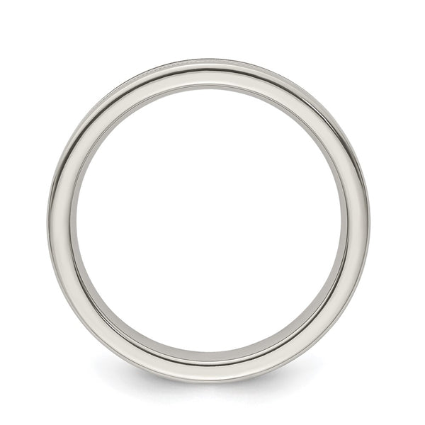 Edward Mirell 4mm Titanium Flat Band