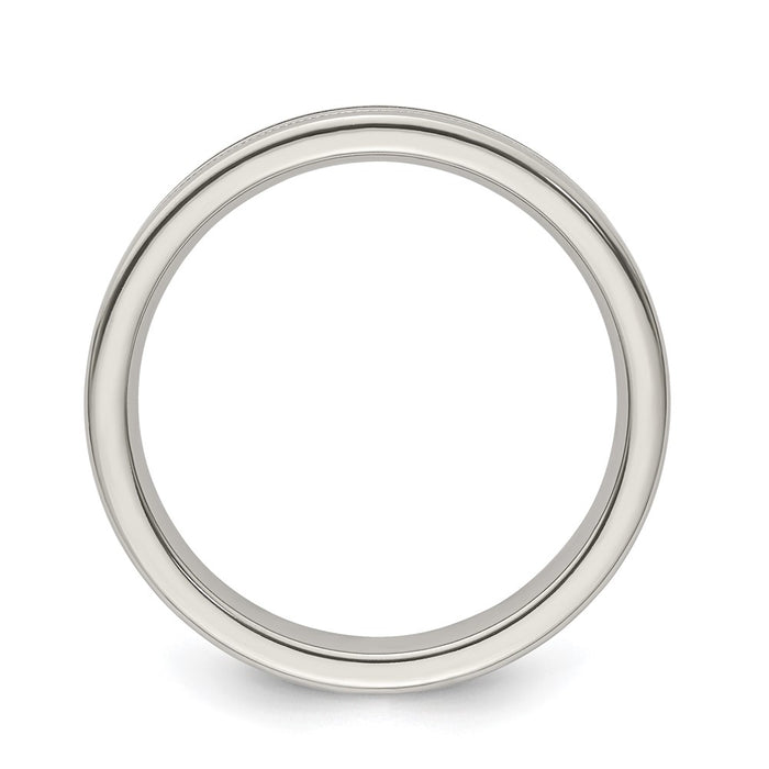Exclusive Edward Mirell 4mm Titanium Band, Size 5 - Stylish & Affordable-2
