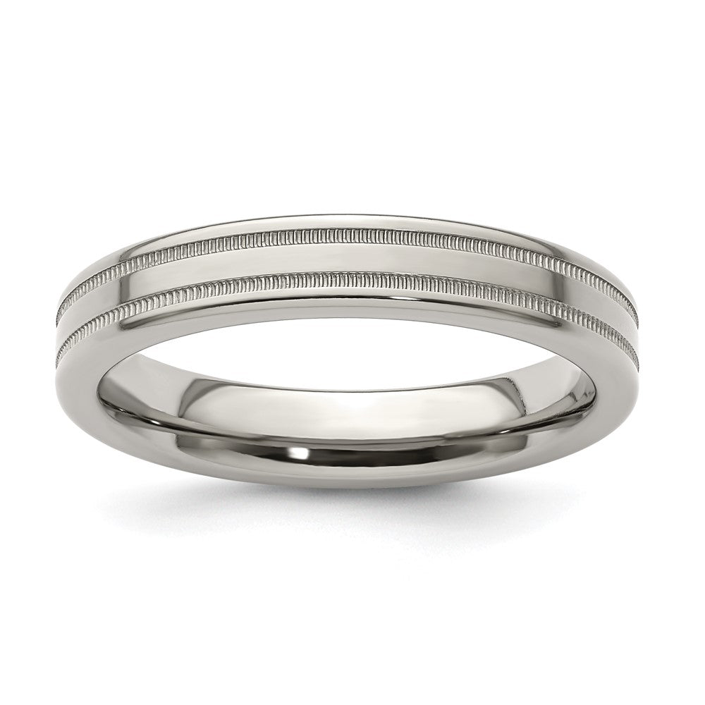 Exclusive Edward Mirell 4mm Titanium Band, Size 5 - Stylish & Affordable