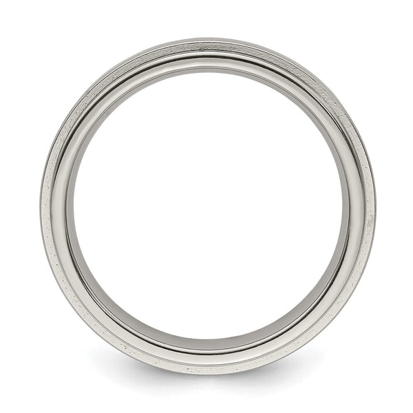 Edward Mirell 5mm Titanium Band - Brushed Polished