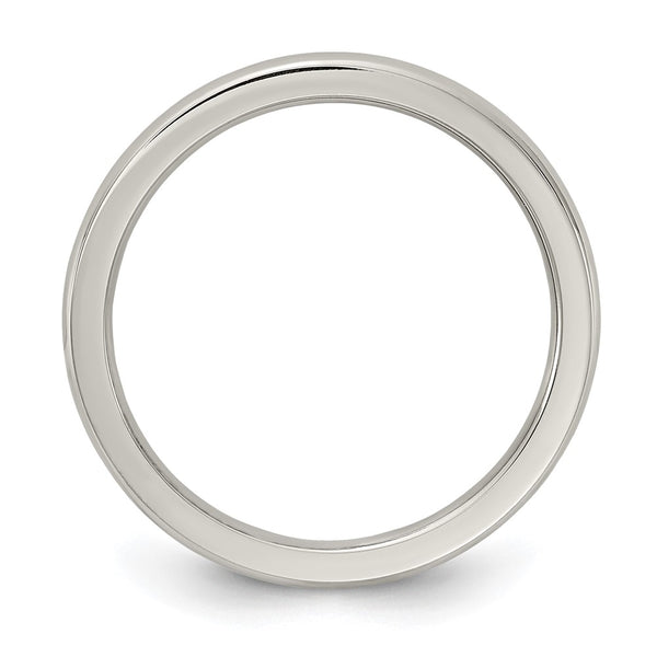 Edward Mirell 2mm Polished Titanium Domed Band