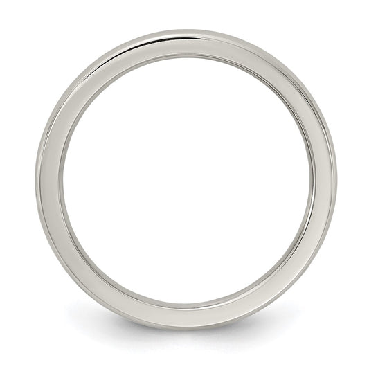 High-quality Edward Mirell 2mm Polished Titanium Domed Band - Size 6.5, Stylish Value