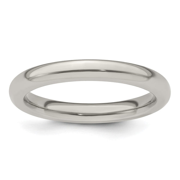 Edward Mirell 3mm Polished Titanium Band Quality