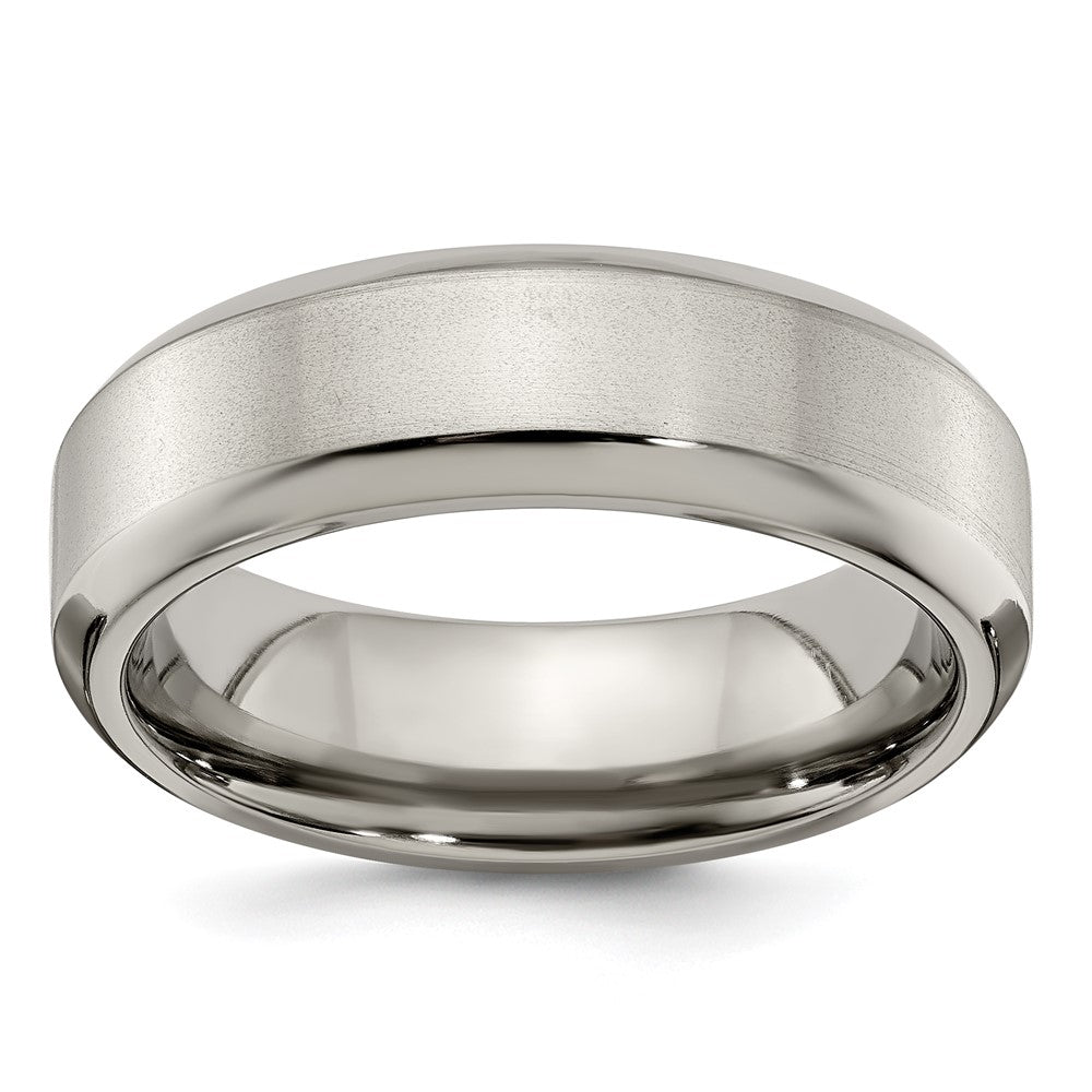 Buy Stylish 7mm Edward Mirell Titanium Band - Exclusive Size 6.5 Design
