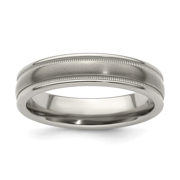 Edward Mirell 5mm Titanium Tri-Dome Band