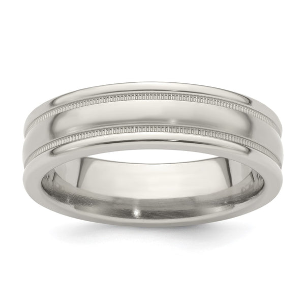 Edward Mirell 6mm Titanium Tri-Dome Band